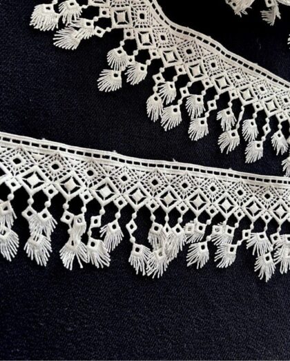 Cotton And Polyester Lace Trimmings