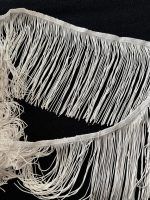 White Polyester Fringe