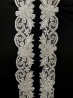 ZITA SILVER BEADED TRIM