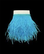 TURQUOISE BLUE OSTRICH FEATHER