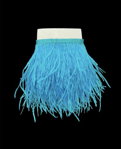 TURQUOISE BLUE OSTRICH FEATHER