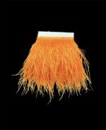 ORANGE OSTRICH FEATHER