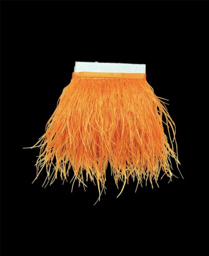 ORANGE OSTRICH FEATHER