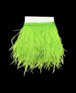 LIME GREEN OSTRICH FEATHER